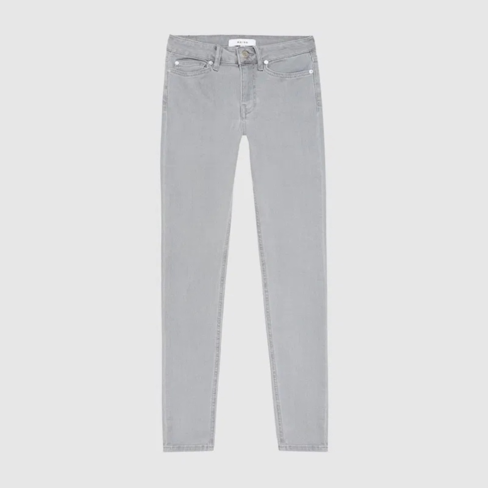 REISS Lux Mid-Rise Skinny Jeans